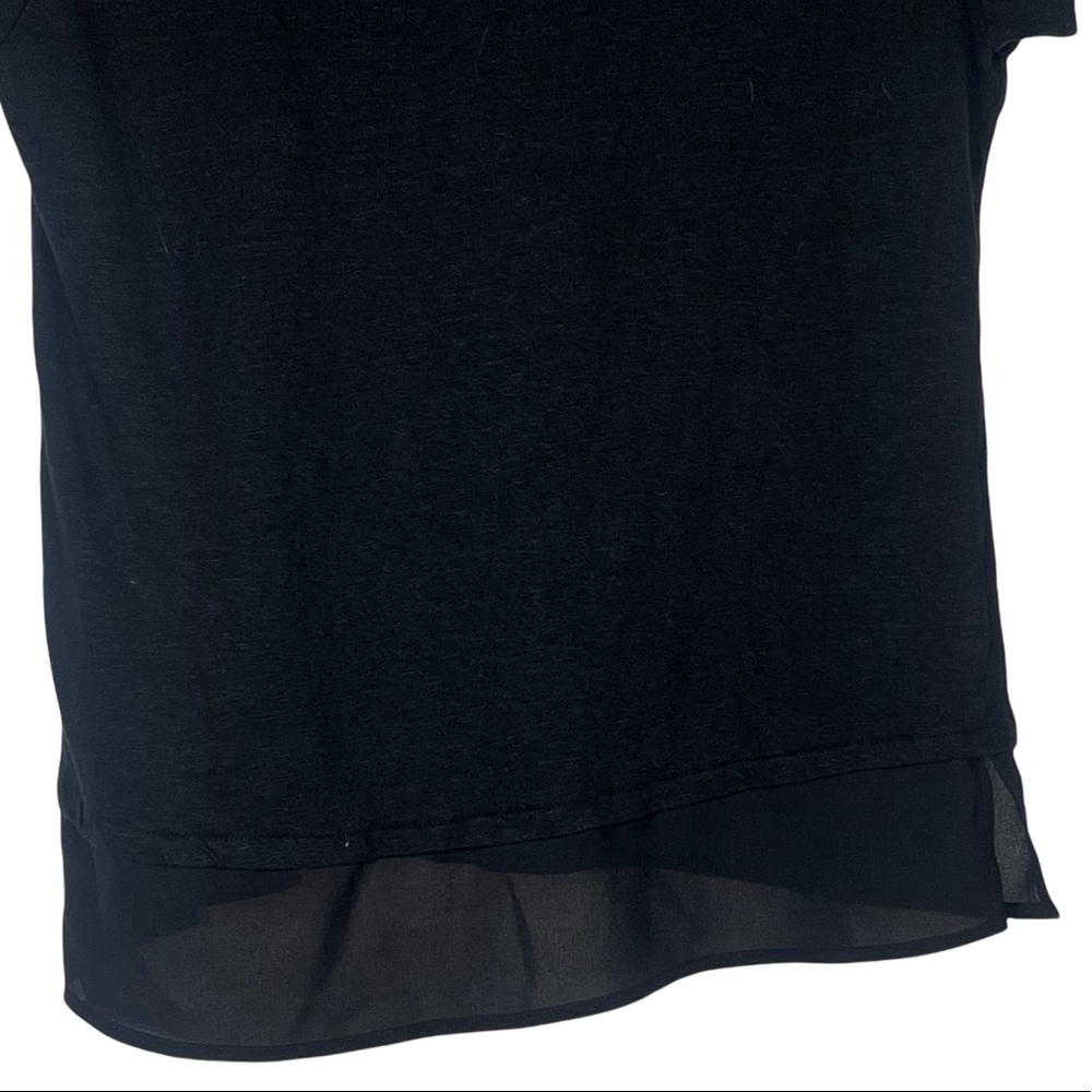 💰 5/25$ ♻️ Sanctuary Small Black Pocket Tee - Picture 6 of 7